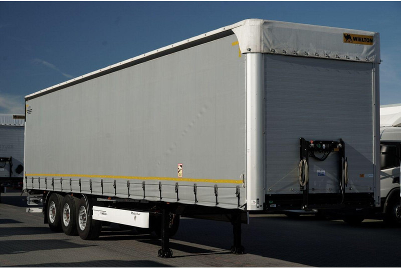 Wielton FIRANKA / STANDARD / OŚ PODNOSZONA / DACH PODNOSZONY / SAF - Curtainsider semi-trailer: picture 1 Wielton FIRANKA / STANDARD / OŚ PODNOSZONA / DACH PODNOSZONY / SAF - Curtainsider semi-trailer: picture 1