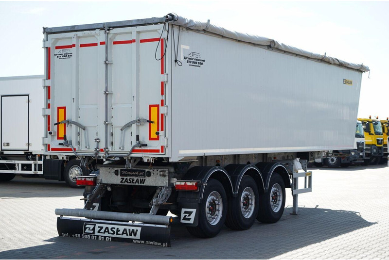Tipper semi-trailer ZASŁAW D-653A / WYWROTKA ALUMINIOWA / 47 m3 / 2024 ROK / KLAPO-DRZWI /: picture 6 Tipper semi-trailer ZASŁAW D-653A / WYWROTKA ALUMINIOWA / 47 m3 / 2024 ROK / KLAPO-DRZWI /: picture 6