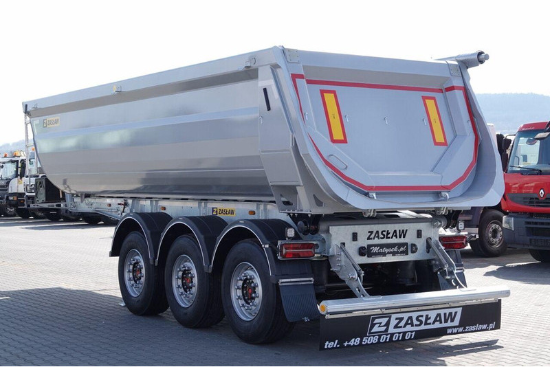 ZASŁAW WYWROTKA 24 m3 / FABRYCZNIE NOWA / STALOWA / RYNNA WANNA HP / 20 - Tipper semi-trailer: picture 4 ZASŁAW WYWROTKA 24 m3 / FABRYCZNIE NOWA / STALOWA / RYNNA WANNA HP / 20 - Tipper semi-trailer: picture 4