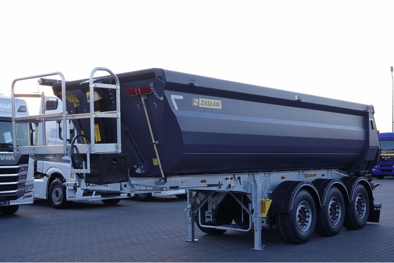 Zaslaw WYWROTKA 26 m3 / FABRYCZNIE NOWA / STALOWA / RYNNA WANNA HP / 20 - Tipper semi-trailer: picture 3 Zaslaw WYWROTKA 26 m3 / FABRYCZNIE NOWA / STALOWA / RYNNA WANNA HP / 20 - Tipper semi-trailer: picture 3