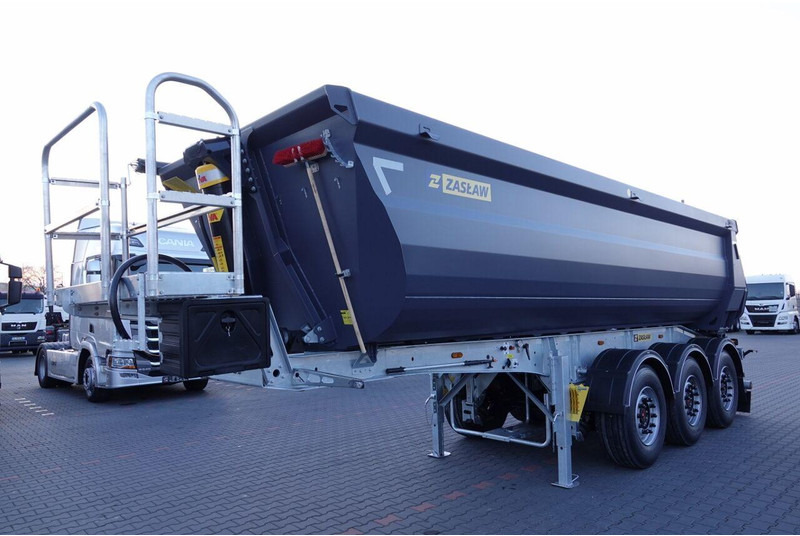 Zaslaw WYWROTKA 26 m3 / FABRYCZNIE NOWA / STALOWA / RYNNA WANNA HP / 20 - Tipper semi-trailer: picture 4 Zaslaw WYWROTKA 26 m3 / FABRYCZNIE NOWA / STALOWA / RYNNA WANNA HP / 20 - Tipper semi-trailer: picture 4