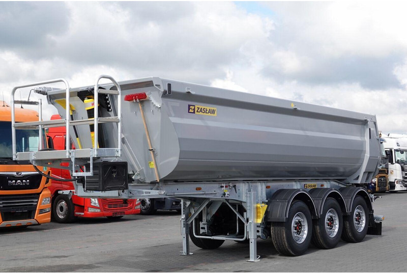 Zaslaw WYWROTKA 26 m3 / FABRYCZNIE NOWA / STALOWA / RYNNA WANNA HP / OŚ - Tipper semi-trailer: picture 3 Zaslaw WYWROTKA 26 m3 / FABRYCZNIE NOWA / STALOWA / RYNNA WANNA HP / OŚ - Tipper semi-trailer: picture 3