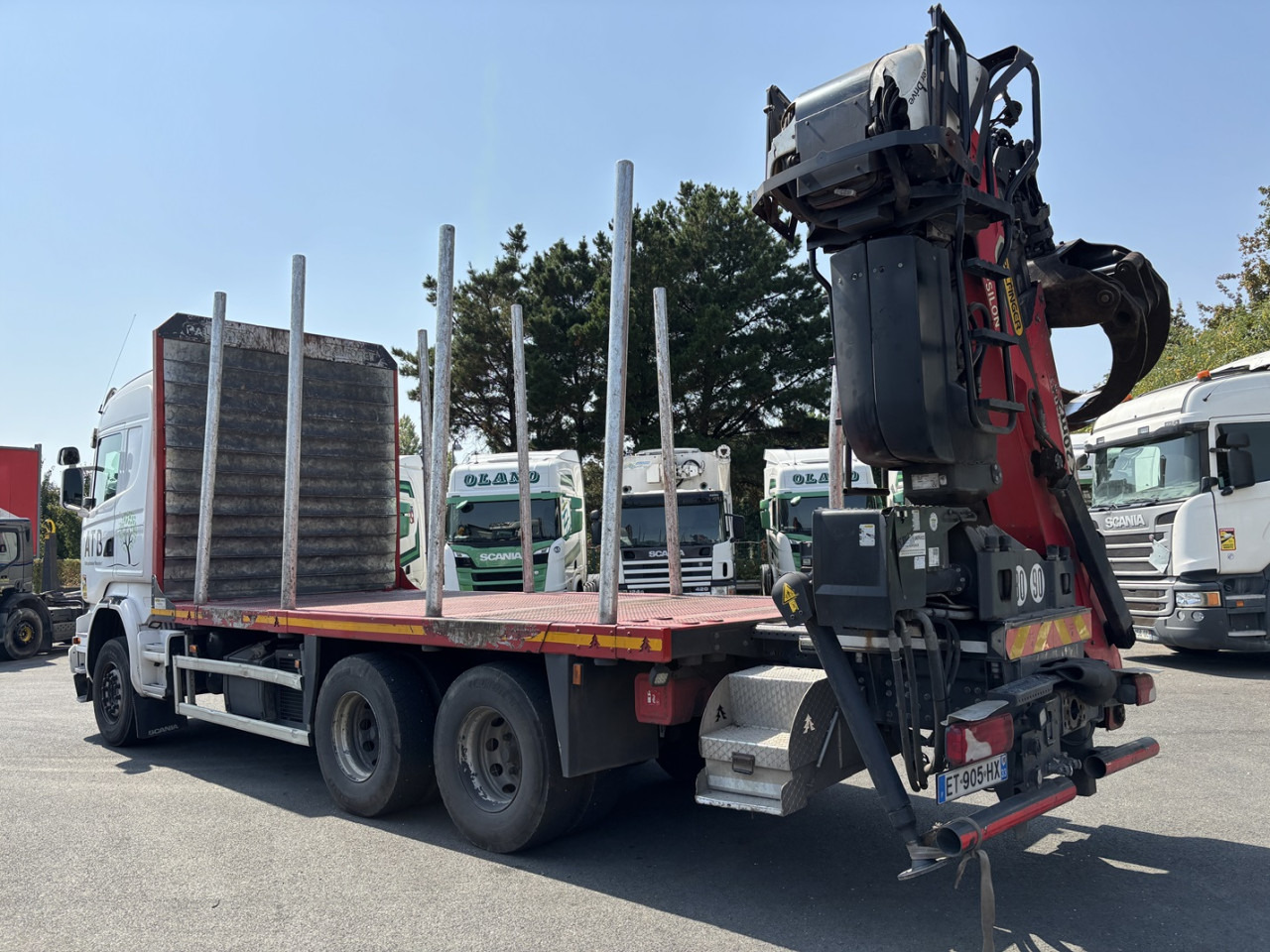 SCANIA R 580 CB6x4HHZ - Cab chassis truck: picture 4 SCANIA R 580 CB6x4HHZ - Cab chassis truck: picture 4