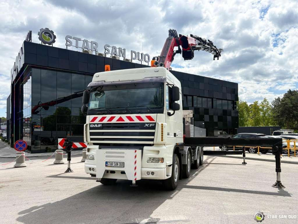 DAF XF 105.510 8x4 FASSI F800 XP Crane Fifth wheel - Crane truck: picture 5 DAF XF 105.510 8x4 FASSI F800 XP Crane Fifth wheel - Crane truck: picture 5