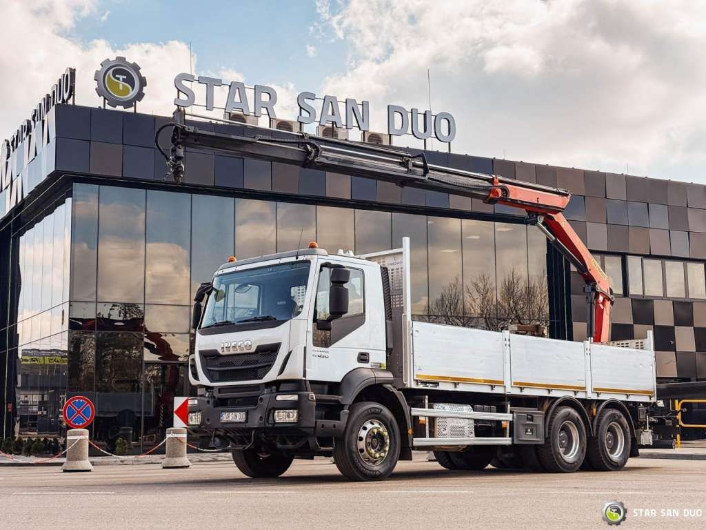 Iveco TRAKKER 450 6x4 PALFINGER PK 18502 SH Rotator - Crane truck: picture 3 Iveco TRAKKER 450 6x4 PALFINGER PK 18502 SH Rotator - Crane truck: picture 3