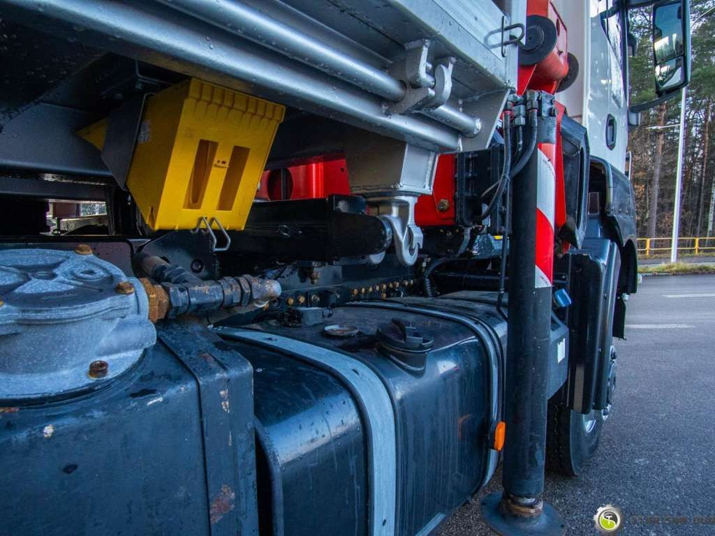 Crane truck MAN  TGS 26.360 6x6 PALFINGER PK 18001 EH Crane Kipe: picture 19