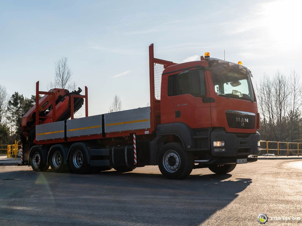 Crane truck, Dropside/ Flatbed truck MAN TGS 35.400 PALFINGER PK 44002 WINCH TRIDEM KRAN: picture 7