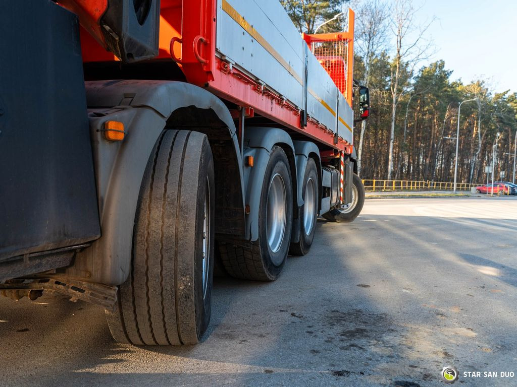 Crane truck, Dropside/ Flatbed truck MAN TGS 35.400 PALFINGER PK 44002 WINCH TRIDEM KRAN: picture 24
