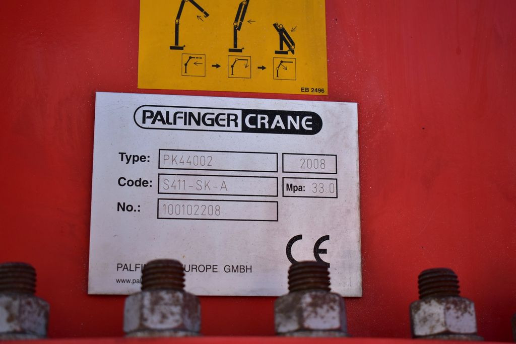 Crane truck, Dropside/ Flatbed truck MAN TGS 35.400 PALFINGER PK 44002 WINCH TRIDEM KRAN: picture 19