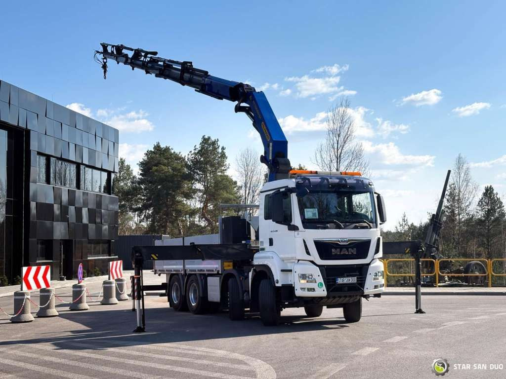 MAN TGS 35.480 8x4 PALFINGER PK 53002SH Crane - Crane truck: picture 4 MAN TGS 35.480 8x4 PALFINGER PK 53002SH Crane - Crane truck: picture 4