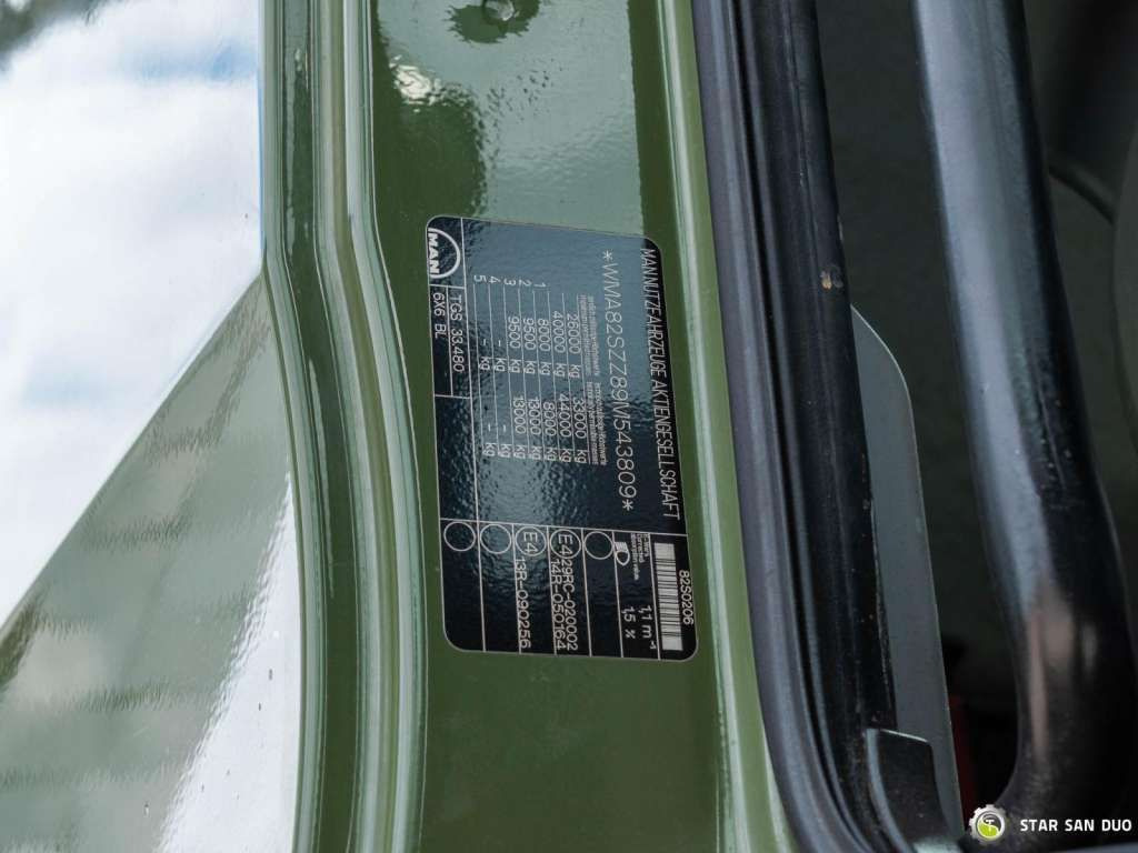 Tipper MAN  TGS 35.480 PALFINGER PK 20002 HDS Grapple Tippe: picture 25