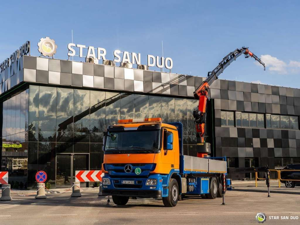 Mercedes-Benz ACTROS 2541 6x2 Palfinger PK 34002 Crane Winch - Crane truck: picture 1 Mercedes-Benz ACTROS 2541 6x2 Palfinger PK 34002 Crane Winch - Crane truck: picture 1