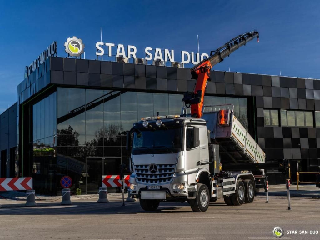Mercedes-Benz AROCS 2651 6x6 PALFINGER PK 34002 CRANE KIPER - Tipper: picture 2 Mercedes-Benz AROCS 2651 6x6 PALFINGER PK 34002 CRANE KIPER - Tipper: picture 2