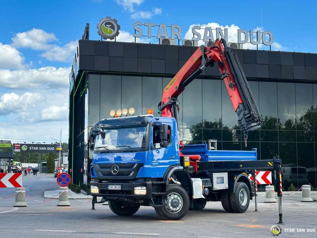 Mercedes-Benz AXOR 1833 4x4 Palfinger PK 22002 EH Crane Winch - Tipper: picture 5 Mercedes-Benz AXOR 1833 4x4 Palfinger PK 22002 EH Crane Winch - Tipper: picture 5