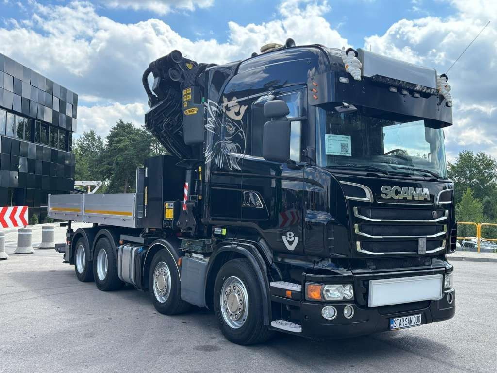 Scania R560 8x2 PALFINGER PK 92002 SH Fly Jib Winch 5t - Crane truck: picture 3 Scania R560 8x2 PALFINGER PK 92002 SH Fly Jib Winch 5t - Crane truck: picture 3
