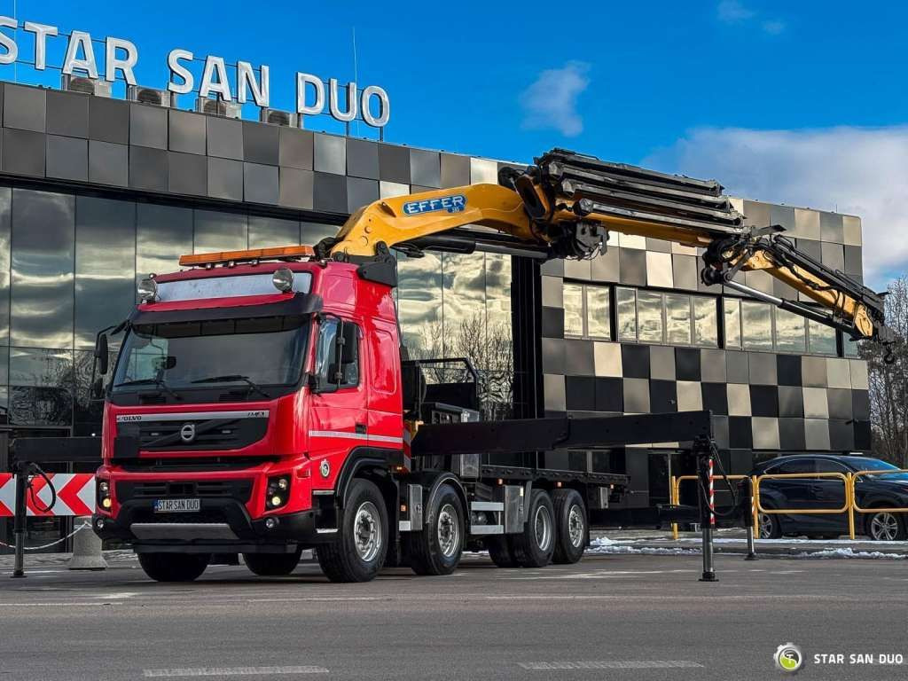 Volvo FMX 500 8x2 Effer 585 Fly Jib Winch Crane Kran Volvo FMX 500 8x2 Effer 585 Fly Jib Winch Crane Kran - Crane truck, Dropside/ Flatbed truck: picture 2 Volvo FMX 500 8x2 Effer 585 Fly Jib Winch Crane Kran Volvo FMX 500 8x2 Effer 585 Fly Jib Winch Crane Kran - Crane truck, Dropside/ Flatbed truck: picture 2