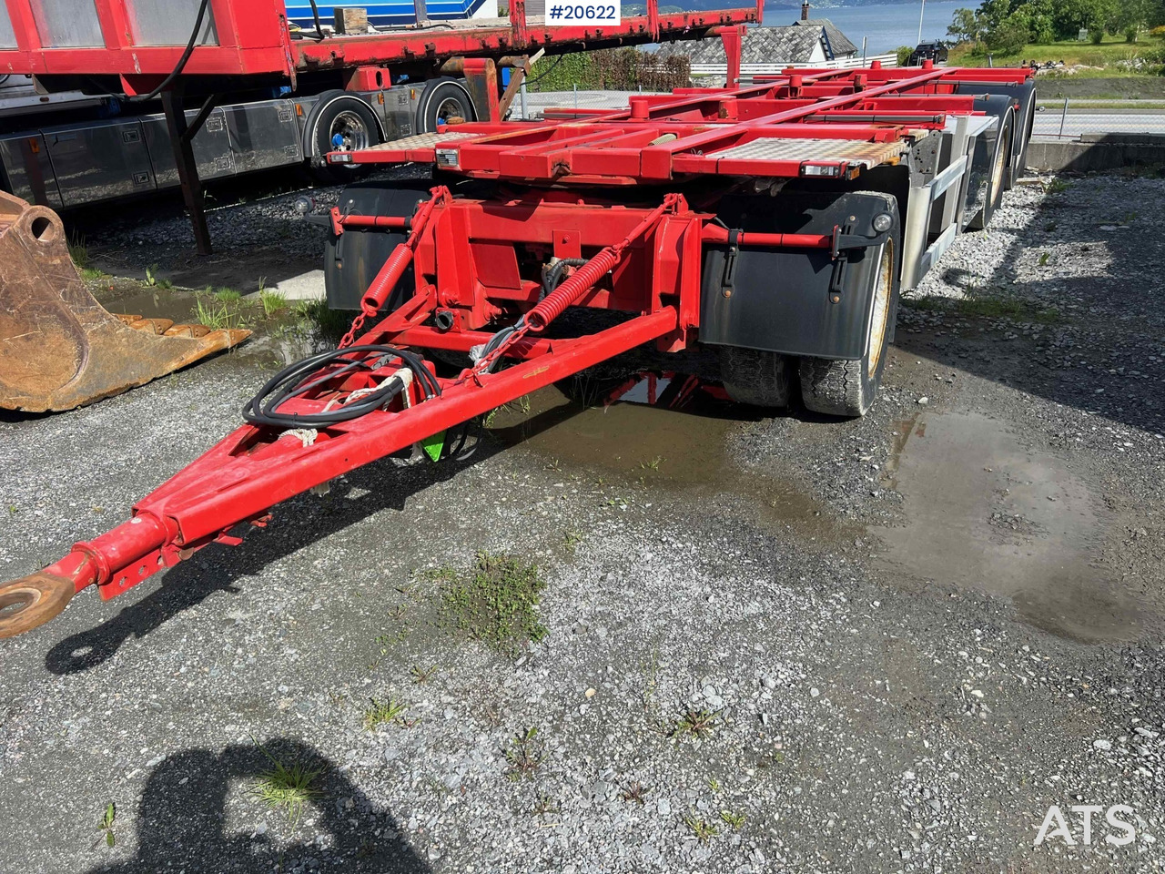 Ackermann Container 3 akslet - Container transporter/ Swap body trailer: picture 2 Ackermann Container 3 akslet - Container transporter/ Swap body trailer: picture 2