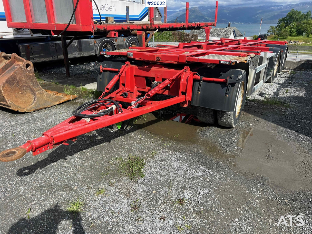 Ackermann Container 3 akslet - Container transporter/ Swap body trailer: picture 1 Ackermann Container 3 akslet - Container transporter/ Swap body trailer: picture 1