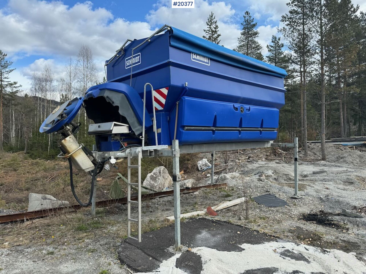 Schmidt 2005 Schmidt Stratos B120 Saltspreder - Attachment for Truck: picture 3 Schmidt 2005 Schmidt Stratos B120 Saltspreder - Attachment for Truck: picture 3