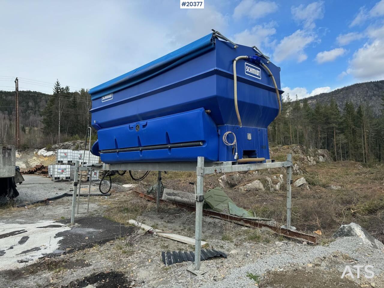 Schmidt 2005 Schmidt Stratos B120 Saltspreder - Attachment for Truck: picture 1 Schmidt 2005 Schmidt Stratos B120 Saltspreder - Attachment for Truck: picture 1