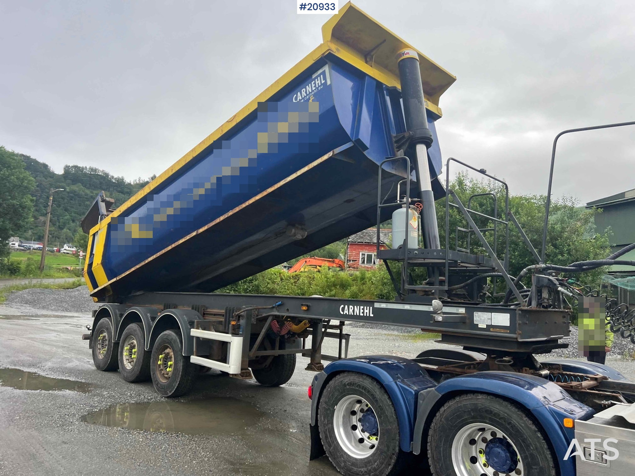 Carnehl 3 akslet tippsemi - Tipper semi-trailer: picture 2 Carnehl 3 akslet tippsemi - Tipper semi-trailer: picture 2