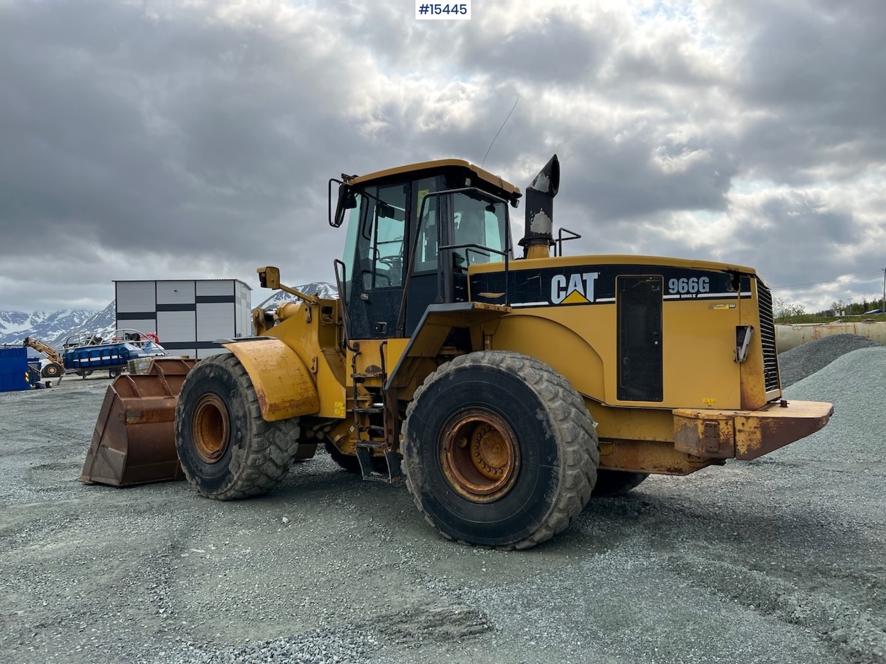 Caterpillar 966G - Wheel loader: picture 4 Caterpillar 966G - Wheel loader: picture 4