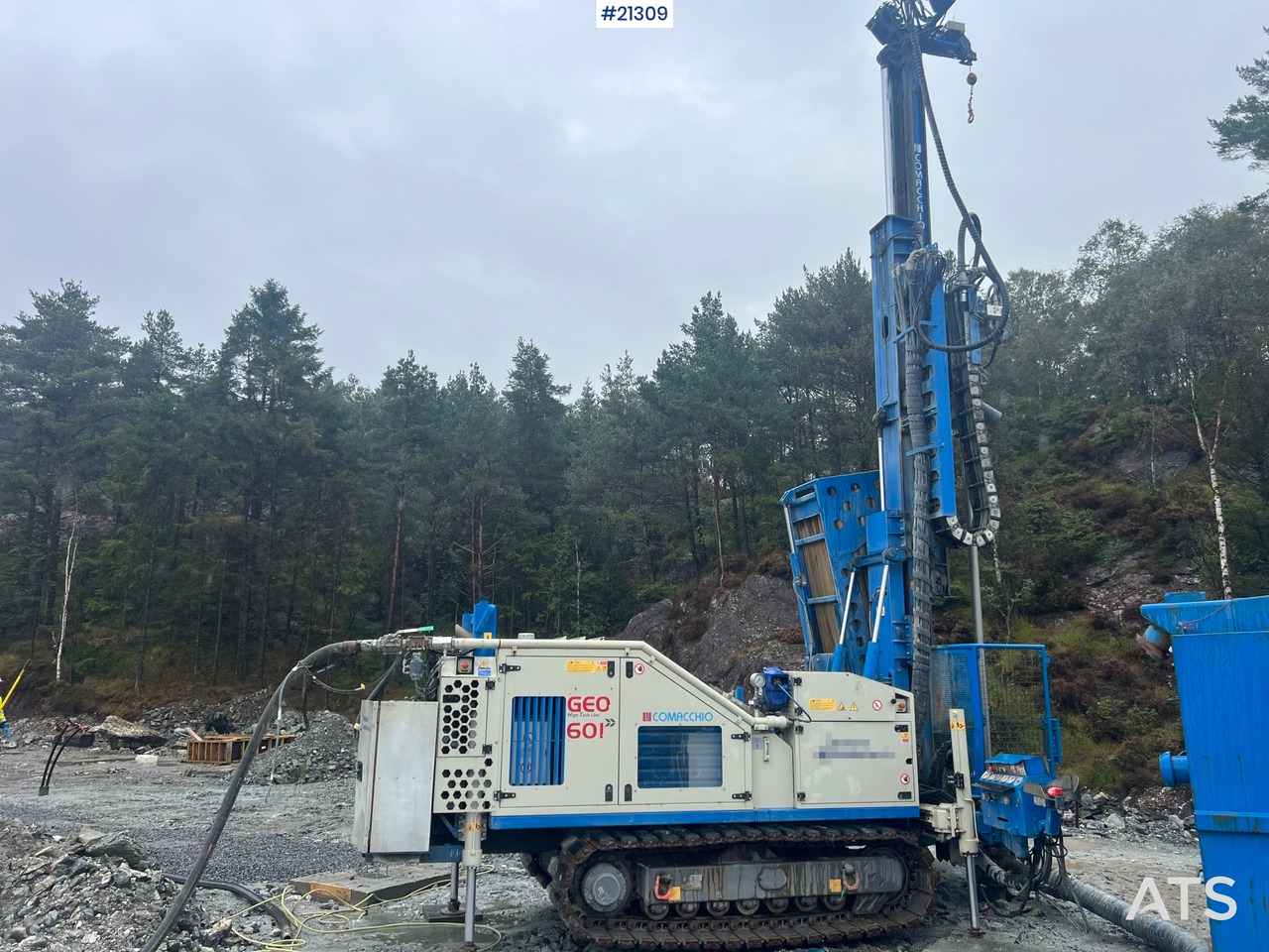 Comacchio GEO601 - Drilling rig: picture 1 Comacchio GEO601 - Drilling rig: picture 1