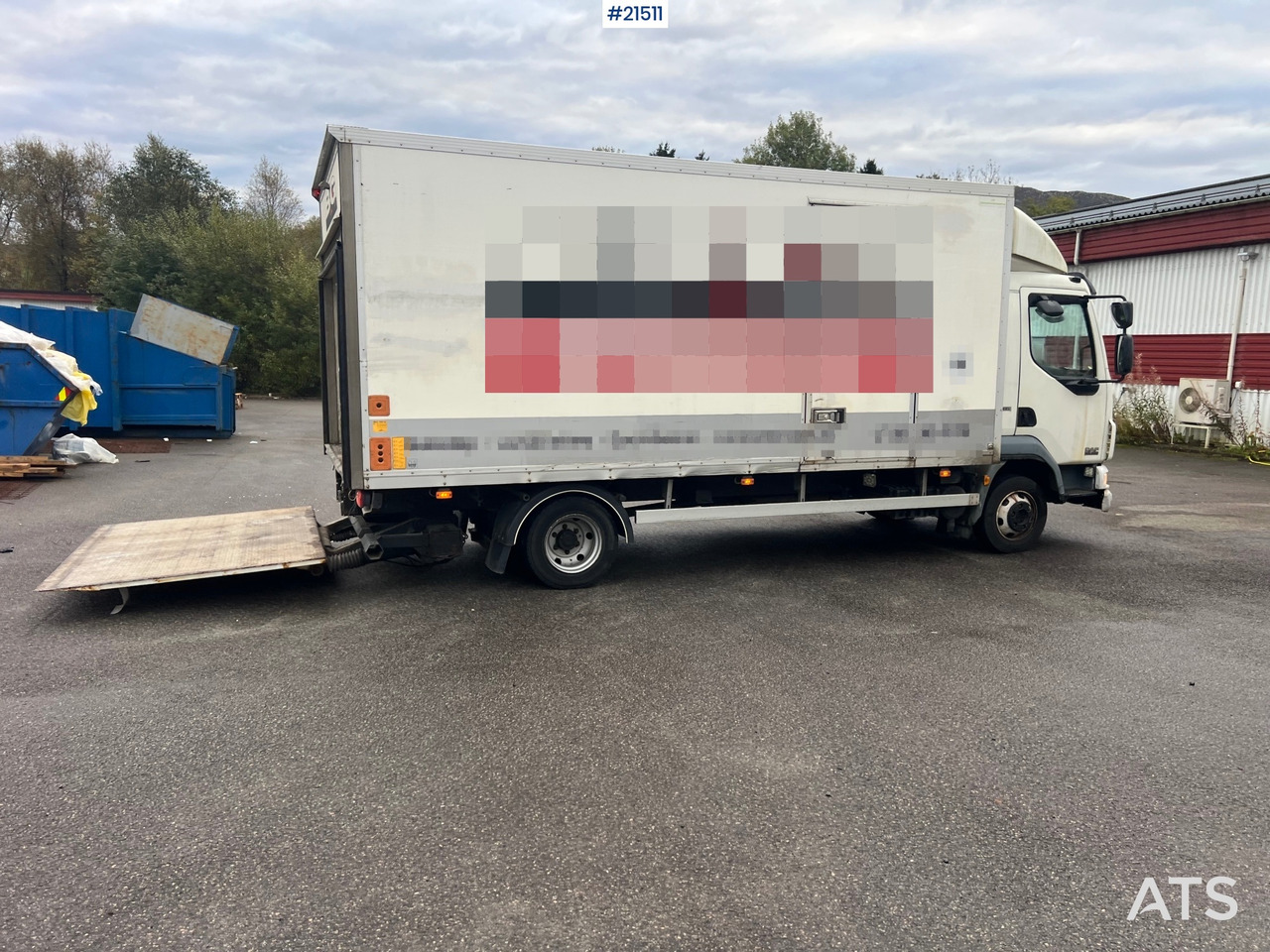 DAF FA 4x2 Skapbil m/ Lift Rep.Objekt - Box truck: picture 3 DAF FA 4x2 Skapbil m/ Lift Rep.Objekt - Box truck: picture 3