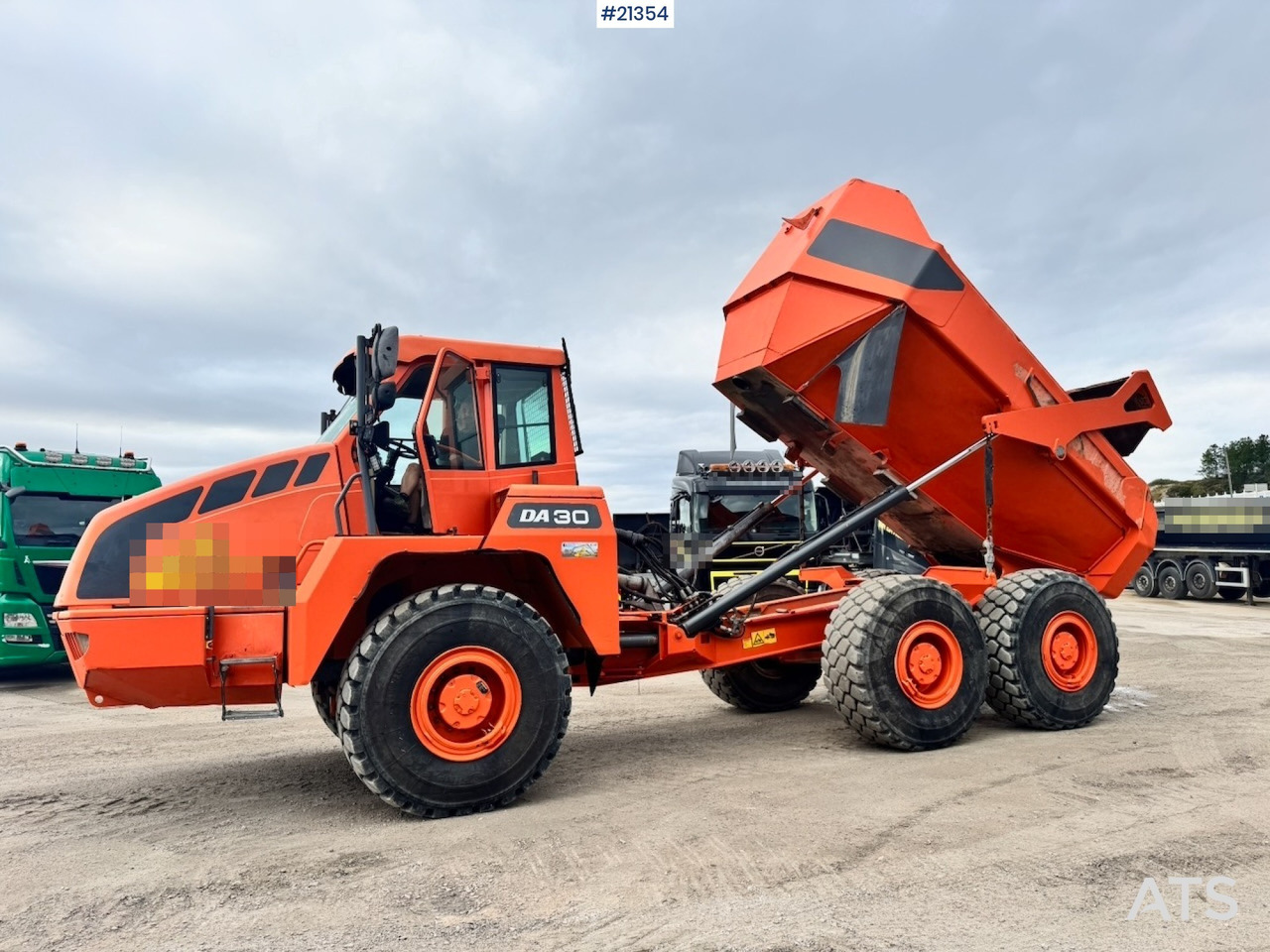 Articulated dumper Doosan DA30: picture 26