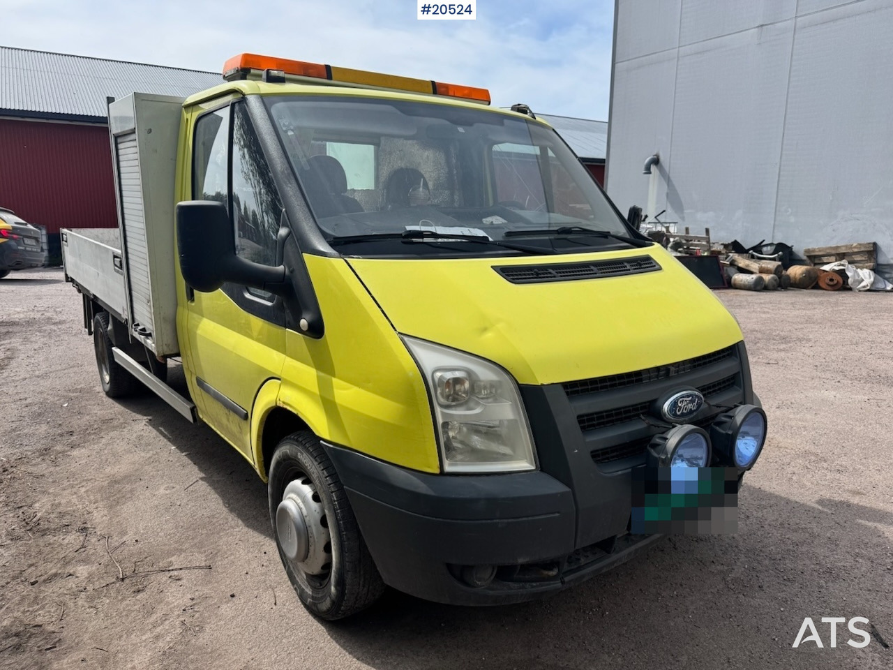 Flatbed van, Crane truck Ford TRANSIT: picture 7