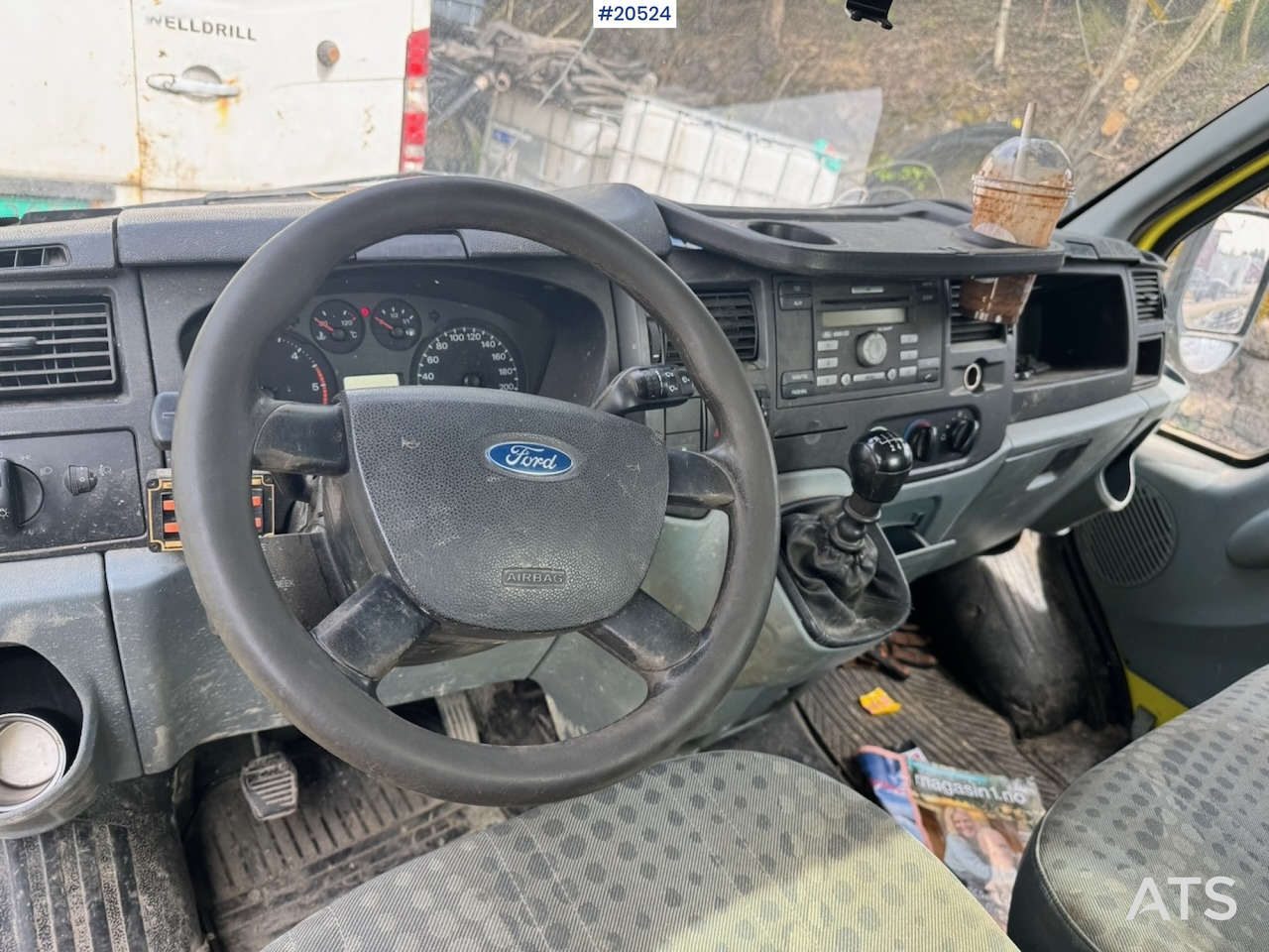 Flatbed van, Crane truck Ford TRANSIT: picture 26
