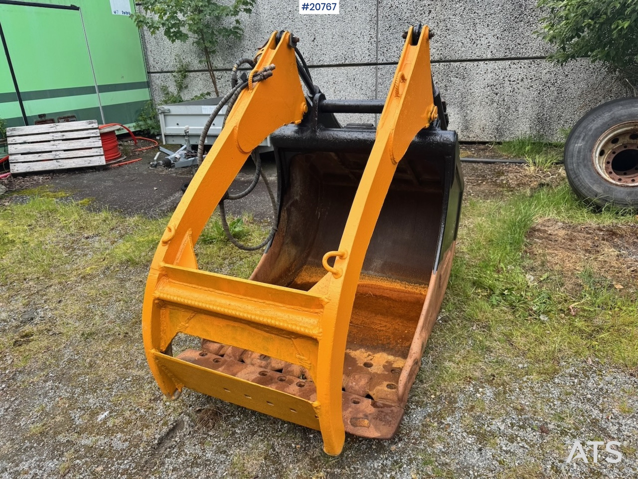 Graveskuffe m klype - Excavator bucket for Construction machinery: picture 2 Graveskuffe m klype - Excavator bucket for Construction machinery: picture 2