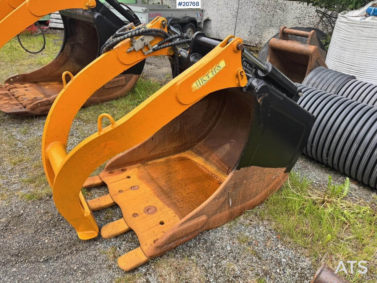 Graveskuffe m klype - Excavator bucket for Construction machinery: picture 3 Graveskuffe m klype - Excavator bucket for Construction machinery: picture 3