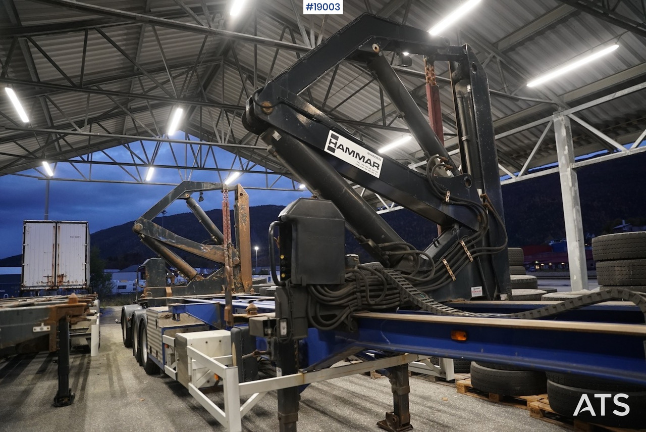 Container transporter/ Swap body semi-trailer Hammar 160 E: picture 1
