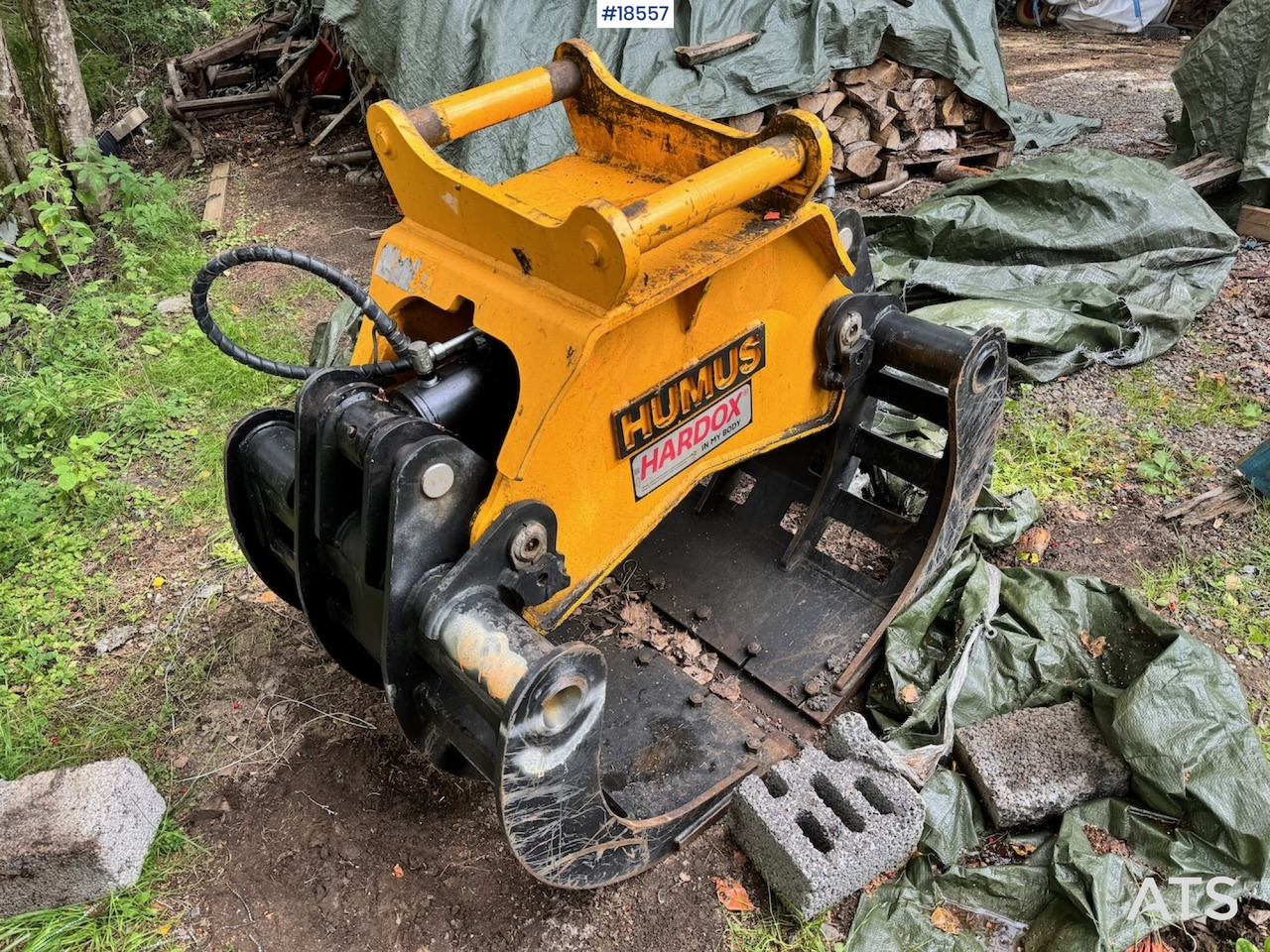 Humus SO450 - Grapple for Construction machinery: picture 1 Humus SO450 - Grapple for Construction machinery: picture 1