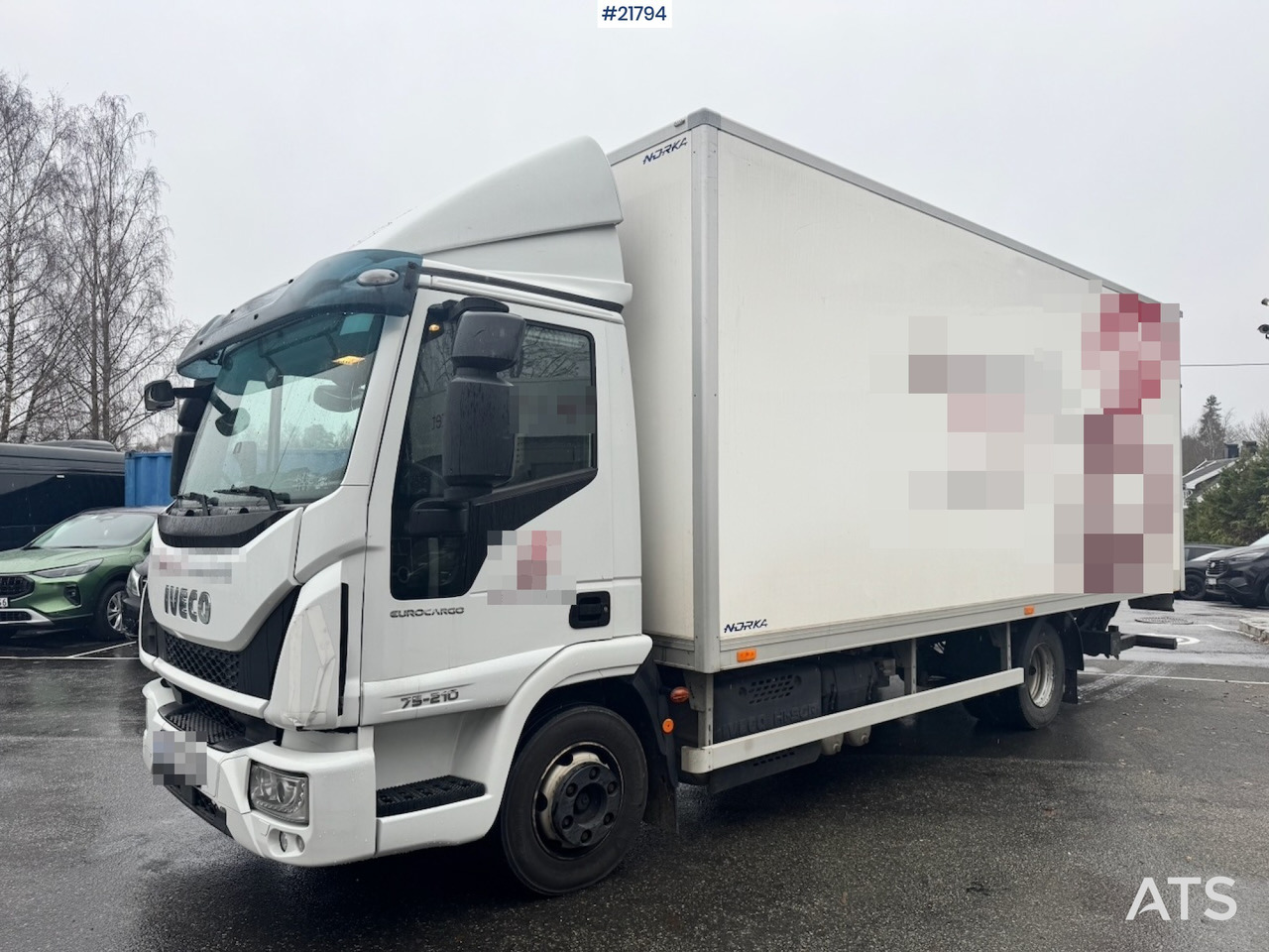 Iveco 75E-210 - Box truck: picture 2 Iveco 75E-210 - Box truck: picture 2