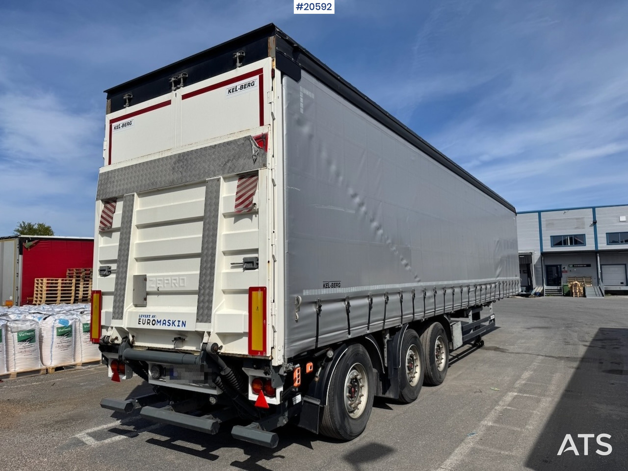 Kel-berg 3 akslet kapelltralle - Curtainsider semi-trailer: picture 5 Kel-berg 3 akslet kapelltralle - Curtainsider semi-trailer: picture 5