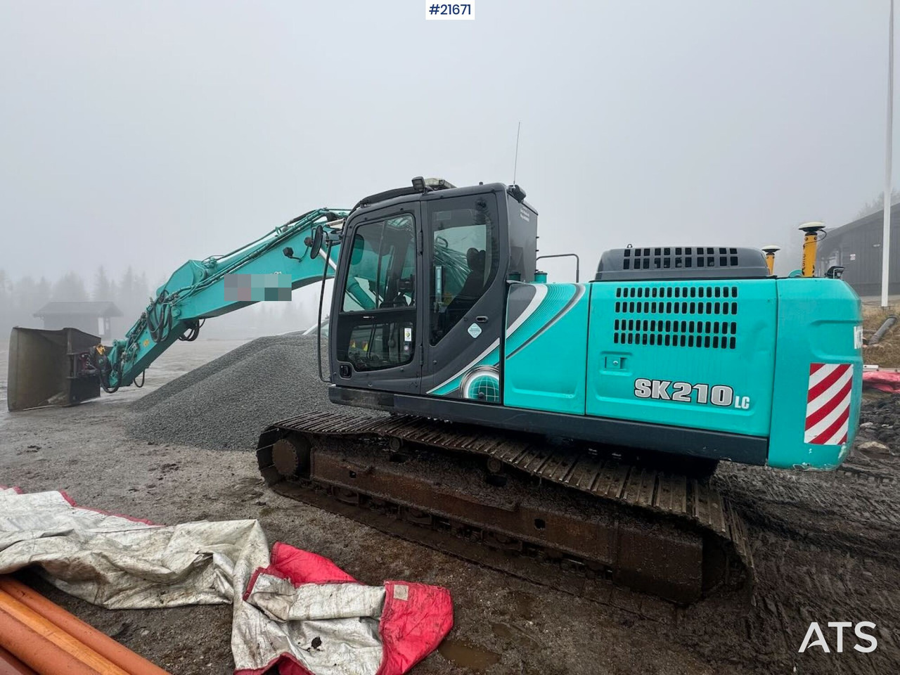 Crawler excavator Kobelco SK210LC-10 Beltegraver m/ pusseskuffe, tilt og GPS: picture 44