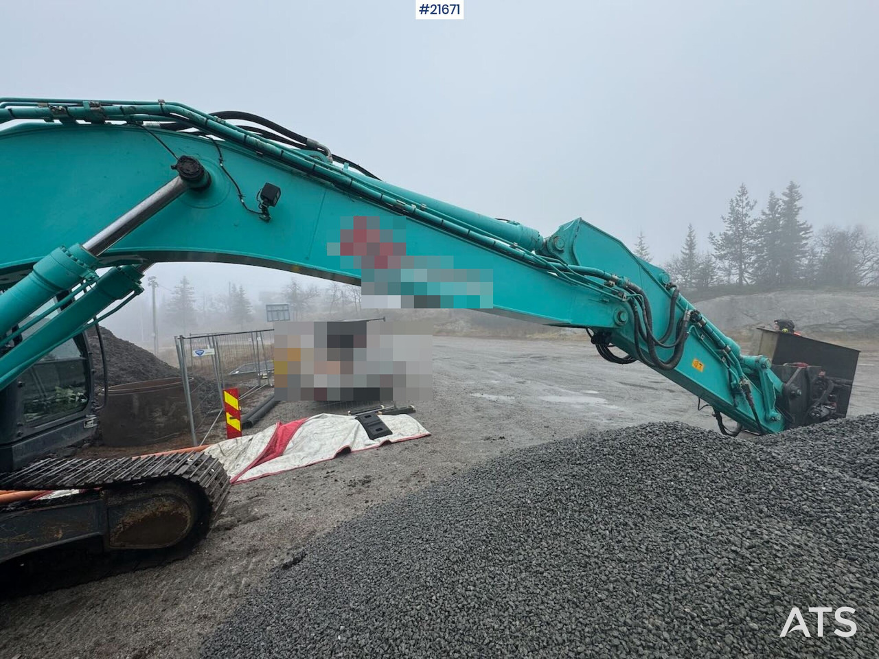 Crawler excavator Kobelco SK210LC-10 Beltegraver m/ pusseskuffe, tilt og GPS: picture 9
