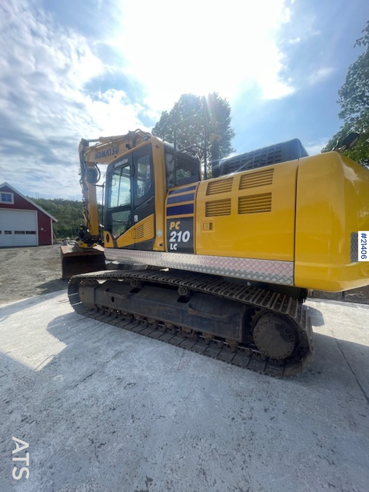 Komatsu PC210LC-11 m/Graveskuffe, pusseskuffe, rototilt og Leica gps - Crawler excavator: picture 5 Komatsu PC210LC-11 m/Graveskuffe, pusseskuffe, rototilt og Leica gps - Crawler excavator: picture 5