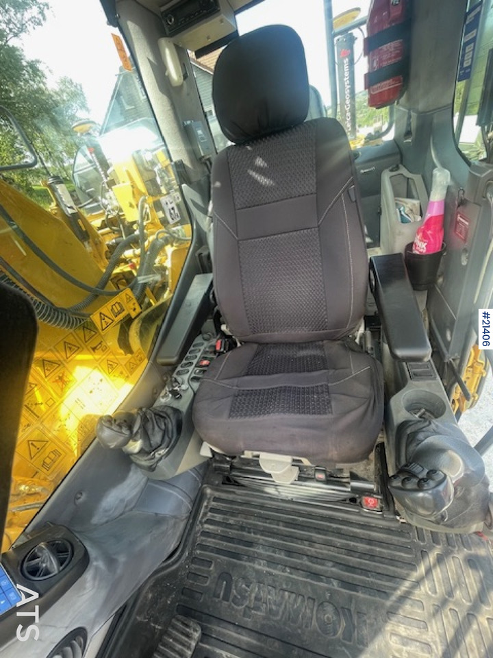 Crawler excavator Komatsu PC210LC-11 m/Graveskuffe, pusseskuffe, rototilt og Leica gps: picture 13