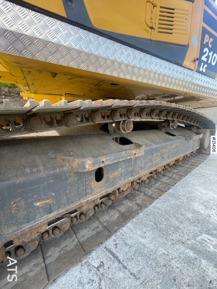 Crawler excavator Komatsu PC210LC-11 m/Graveskuffe, pusseskuffe, rototilt og Leica gps: picture 12