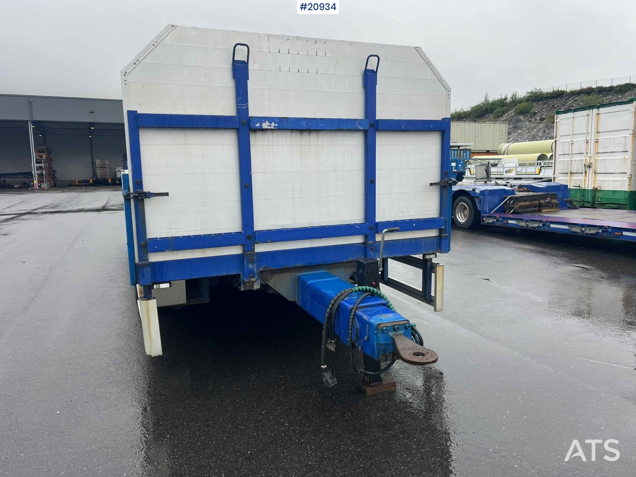 Dropside/ Flatbed trailer Konar 3 akslet plankjerre: picture 17