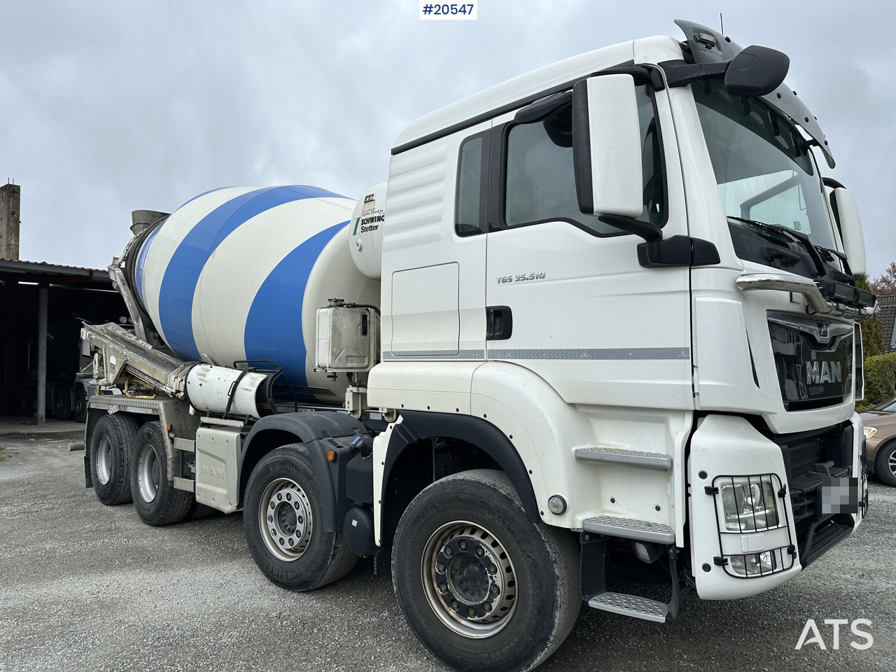 MAN TGS 35.510 - Concrete mixer truck: picture 4 MAN TGS 35.510 - Concrete mixer truck: picture 4