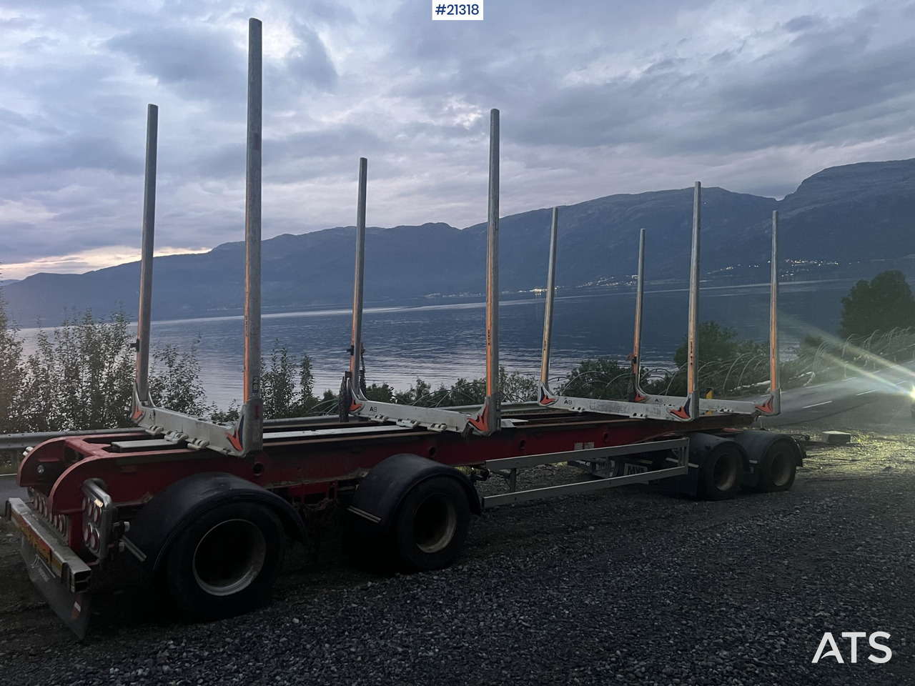 MVB10 MVB10-FLS4 4 akslet Tømmerhenger - Log trailer: picture 4 MVB10 MVB10-FLS4 4 akslet Tømmerhenger - Log trailer: picture 4