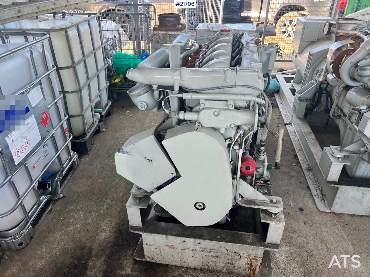 Man-stamford dieselaggregat m/ lite timer - Generator set: picture 3 Man-stamford dieselaggregat m/ lite timer - Generator set: picture 3