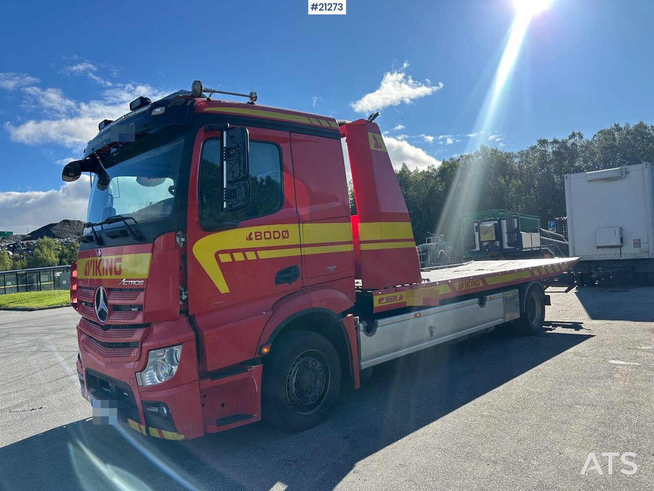 Tow truck Mercedes ACTROS 1935: picture 7