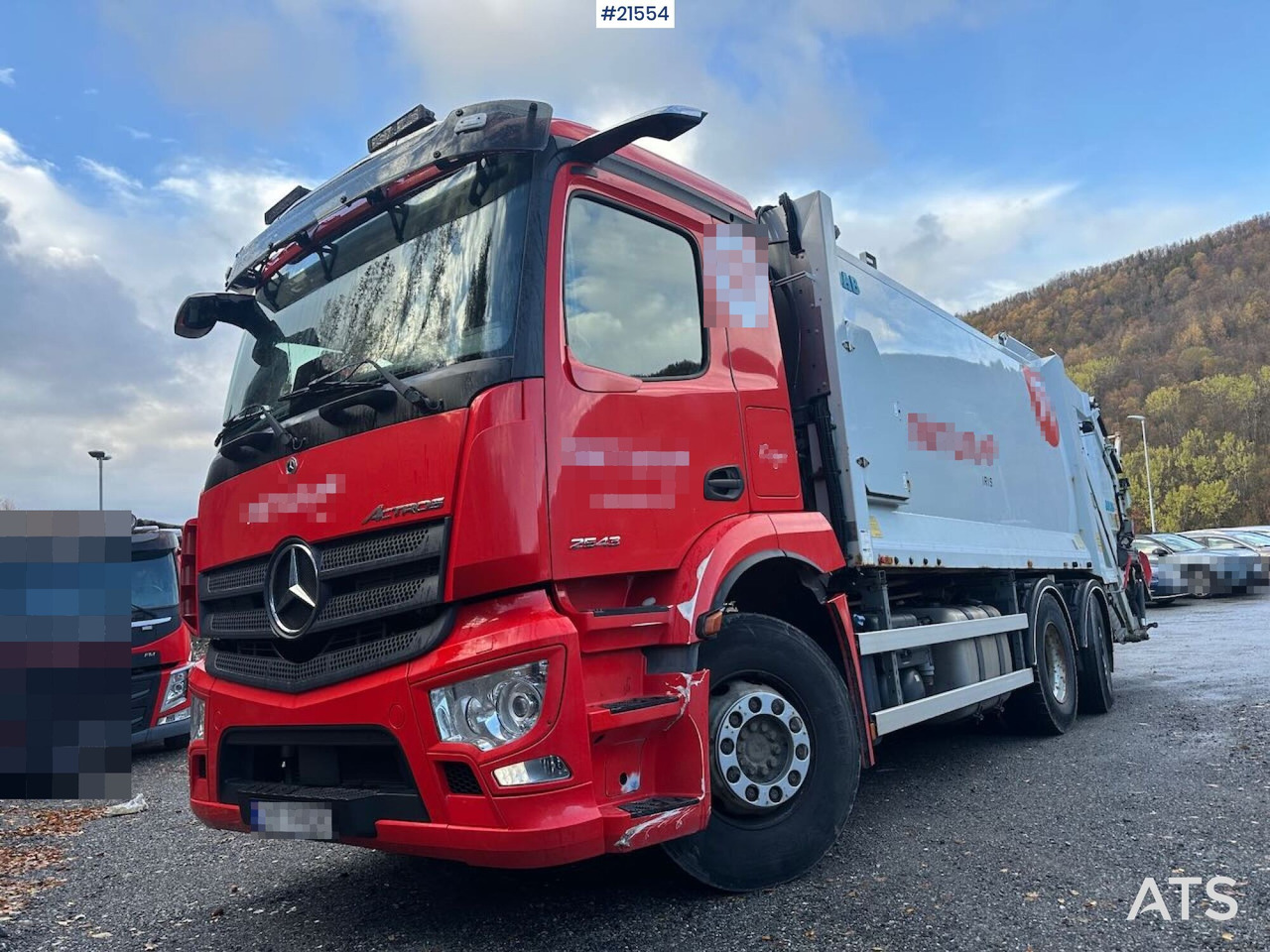 Mercedes Actros 2543 - Garbage truck: picture 3 Mercedes Actros 2543 - Garbage truck: picture 3