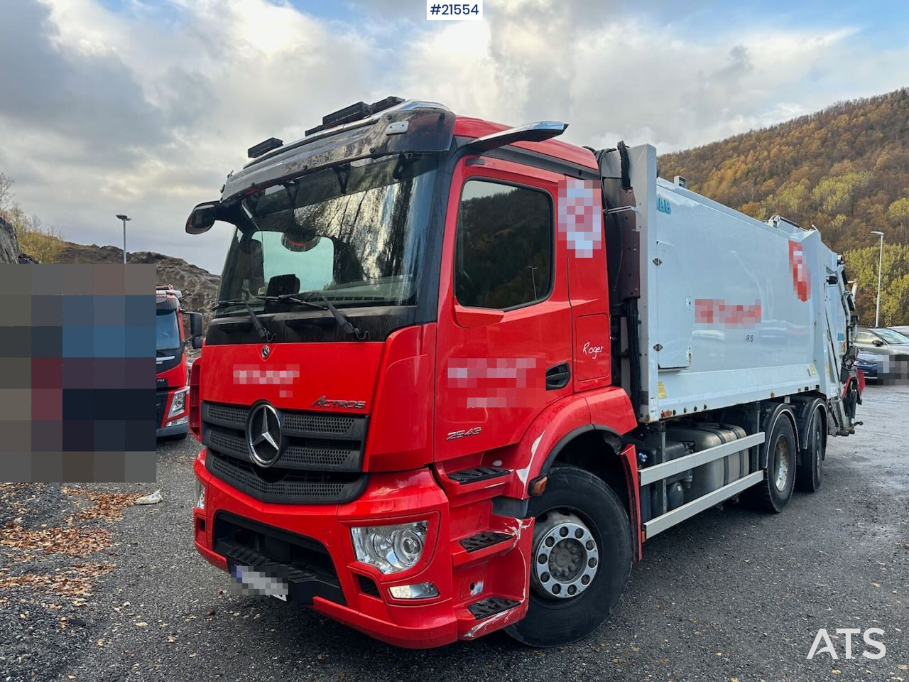 Mercedes Actros 2543 - Garbage truck: picture 4 Mercedes Actros 2543 - Garbage truck: picture 4