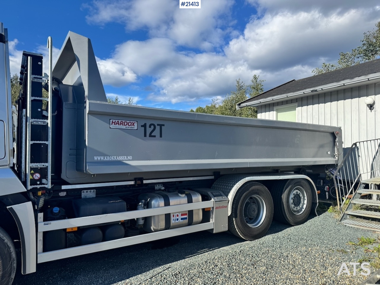 Mercedes Arocs 2543 - Hook lift truck: picture 5 Mercedes Arocs 2543 - Hook lift truck: picture 5